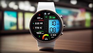 Digital Sport Color Watchface Screenshot 3