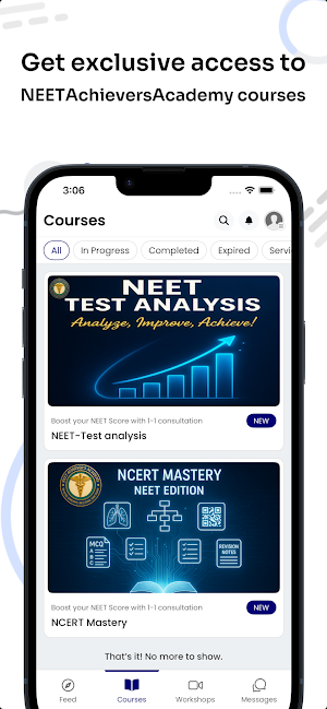 NEET Achievers Academy Screenshot 2