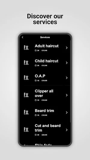 Blackmoor Barbers Screenshot 1