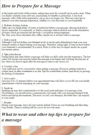Full Body Massage Tutorial Screenshot 0