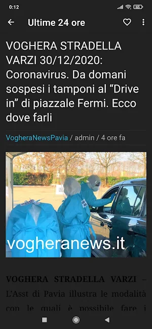 Pavia notizie Screenshot 3