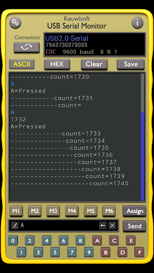 USB Serial Monitor Screenshot 1
