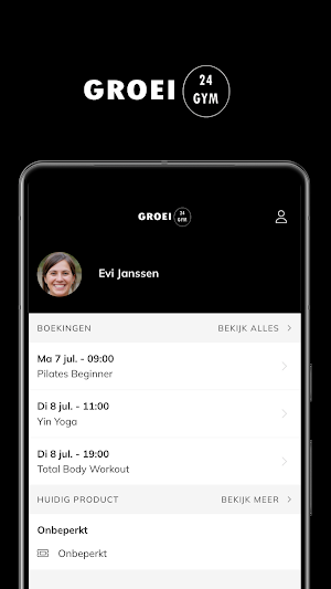 Groei 24 Gym Screenshot 3