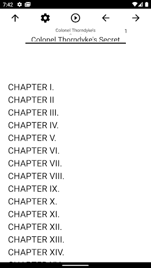 Book, Colonel Thorndyke's Secr Screenshot 0