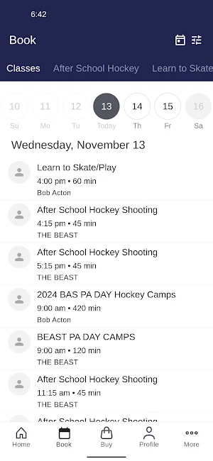Bob Acton Sports Screenshot 1