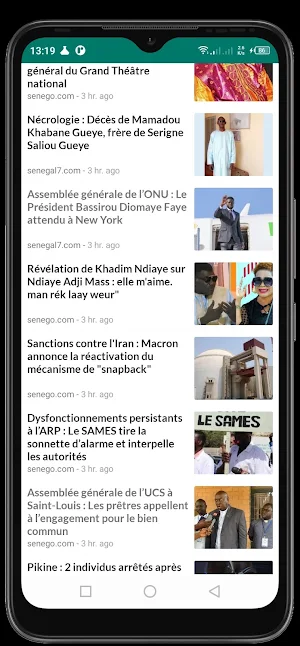 Sénégal Actualités - Sen News Screenshot 2