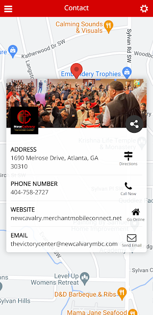 New Cavalry Missionary Baptist Screenshot 2