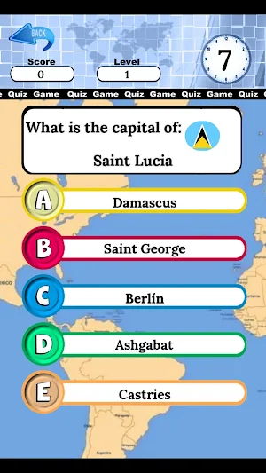 world capitals and flags quiz Screenshot 3