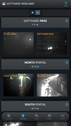 Gotthard Tunnel Traffic Screenshot 1
