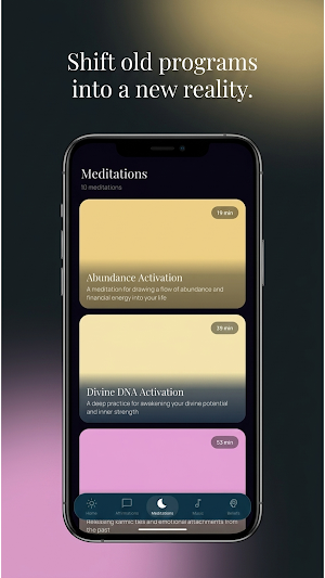 Aethera: Manifestation & Calm Screenshot 1