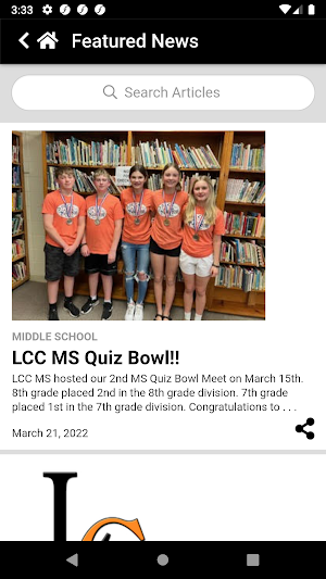 LCC School Screenshot 2