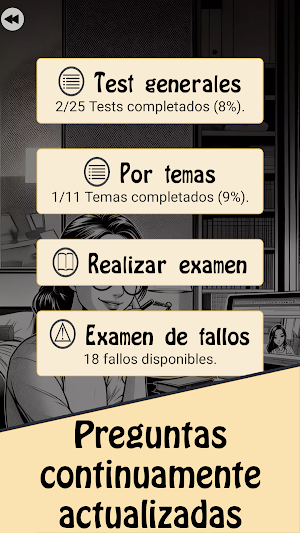 TestOpos Estatuto Madrid Screenshot 1
