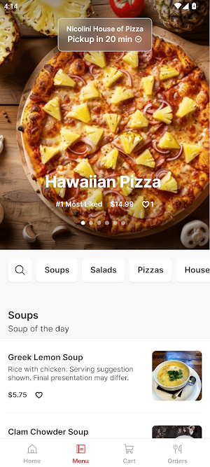 Nicolini House of Pizza Screenshot 1