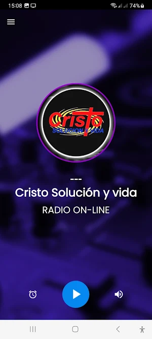 Cristo Solución y Vida Radio Screenshot 2