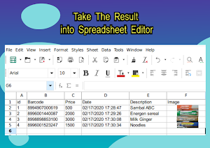 Free Barcode Scanner to Excel Screenshot 3
