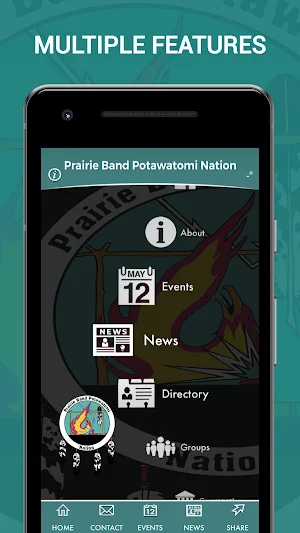 Prairie Band Potawatomi Nation Screenshot 1