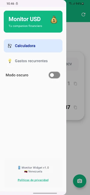 MonitorWidget Screenshot 2