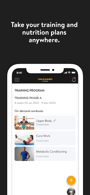 Unleashed Fitness Solutions Screenshot 1
