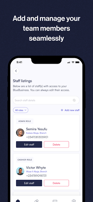 PayMeBlue Business Screenshot 1