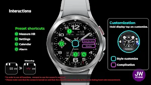 JW052 jwstudio watchface Screenshot 2