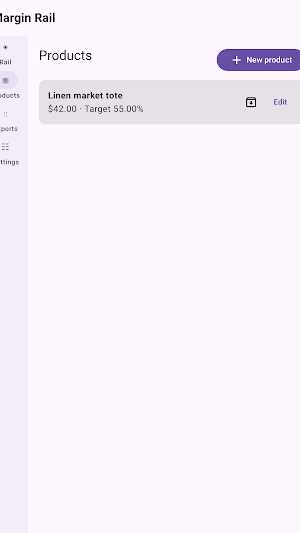 Handmade Margin Rail Screenshot 3