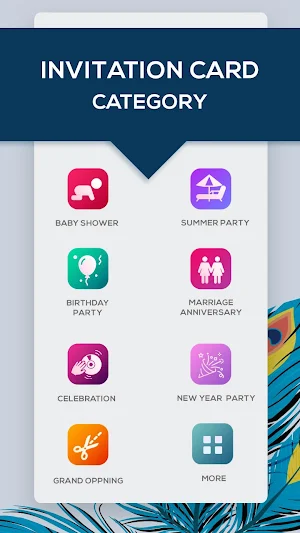 Invitation Card Maker Free - Invitation Card Screenshot 1