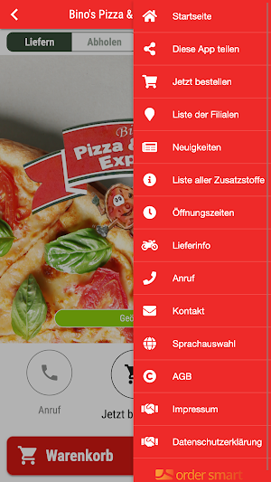 Bino's Pizza & Döner Express Screenshot 2