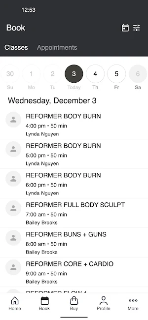FORM FLOW PILATES Screenshot 1