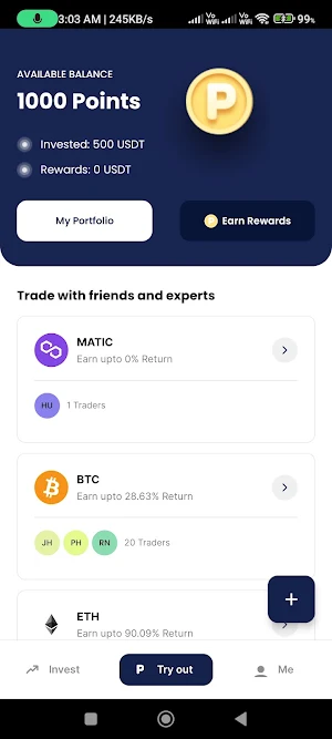 Pinch -Trade with star traders Screenshot 1