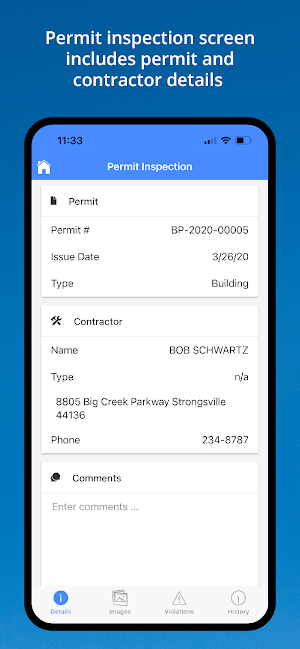 CityForce Inspect Screenshot 3