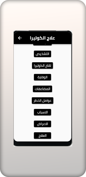علاج الكوليرا Screenshot 1