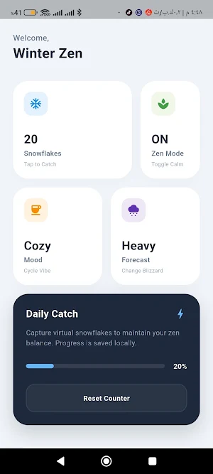Zen Snow Screenshot 1