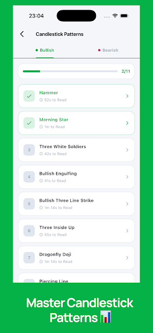 Part of Trading Screenshot 2