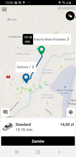 Fest Taxi Biała Podlaska Screenshot 1