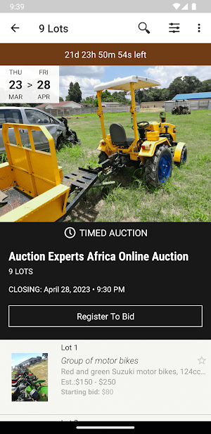 Auction Experts Africa Screenshot 1