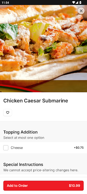 Ameci Pizza & Pasta Screenshot 3