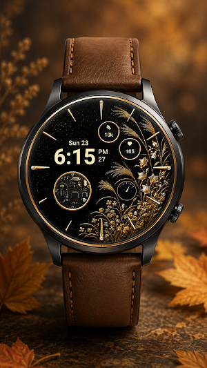 Akikusa Japanese Watch Face Screenshot 0