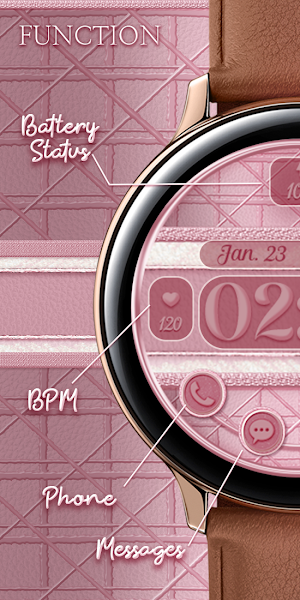 Check Oblique - Watchface Screenshot 1