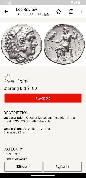 UNITED AUCTIONEERS Screenshot 2