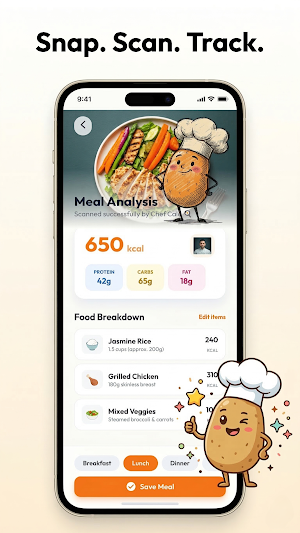 CalorieLens: AI Scanner & Map Screenshot 2