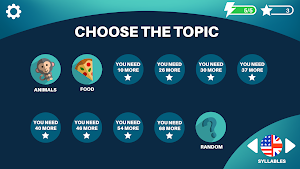 Learn Words - Use Syllables Screenshot 0