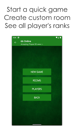 66 Online - Play Multiplayer Santase Card Game Screenshot 3