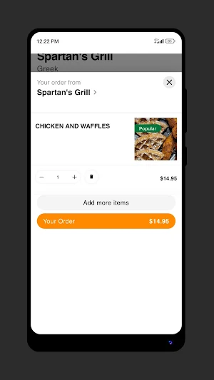 Spartan's Grill Screenshot 3