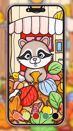 Cozy Autumn Coloring Screenshot 1
