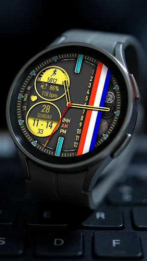 FLAGSHIP Watch face Screenshot 3