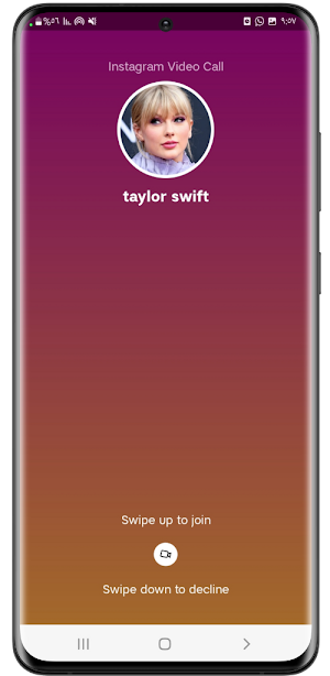 taylor swift fake video call Screenshot 2