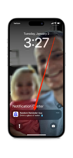 Random Reminder App Screenshot 3