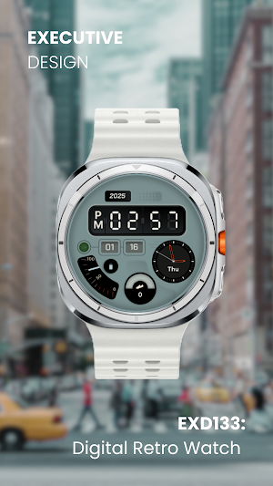 EXD133: Digital Retro Watch Screenshot 3