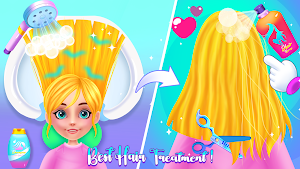 Girl Hair Salon and Beauty Screenshot 1