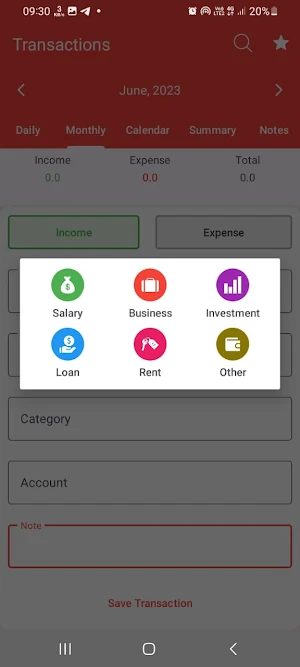 Daliy Expense Screenshot 2